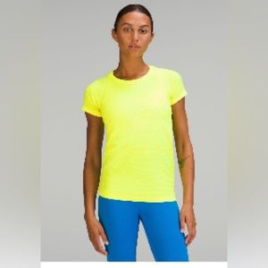 highlight yellow swiftly tech short sleeve